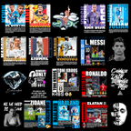 Paquete Completo +50,000 Diseños Para DTF y Sublimación