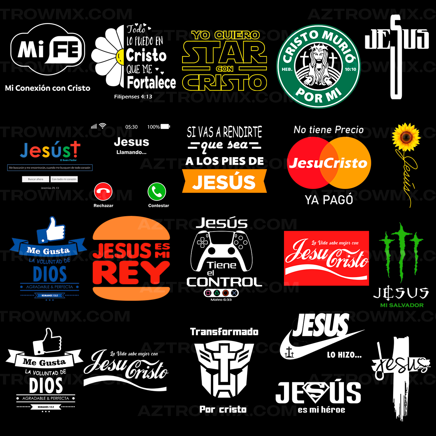 Paquete Completo +50,000 Diseños Para DTF y Sublimación