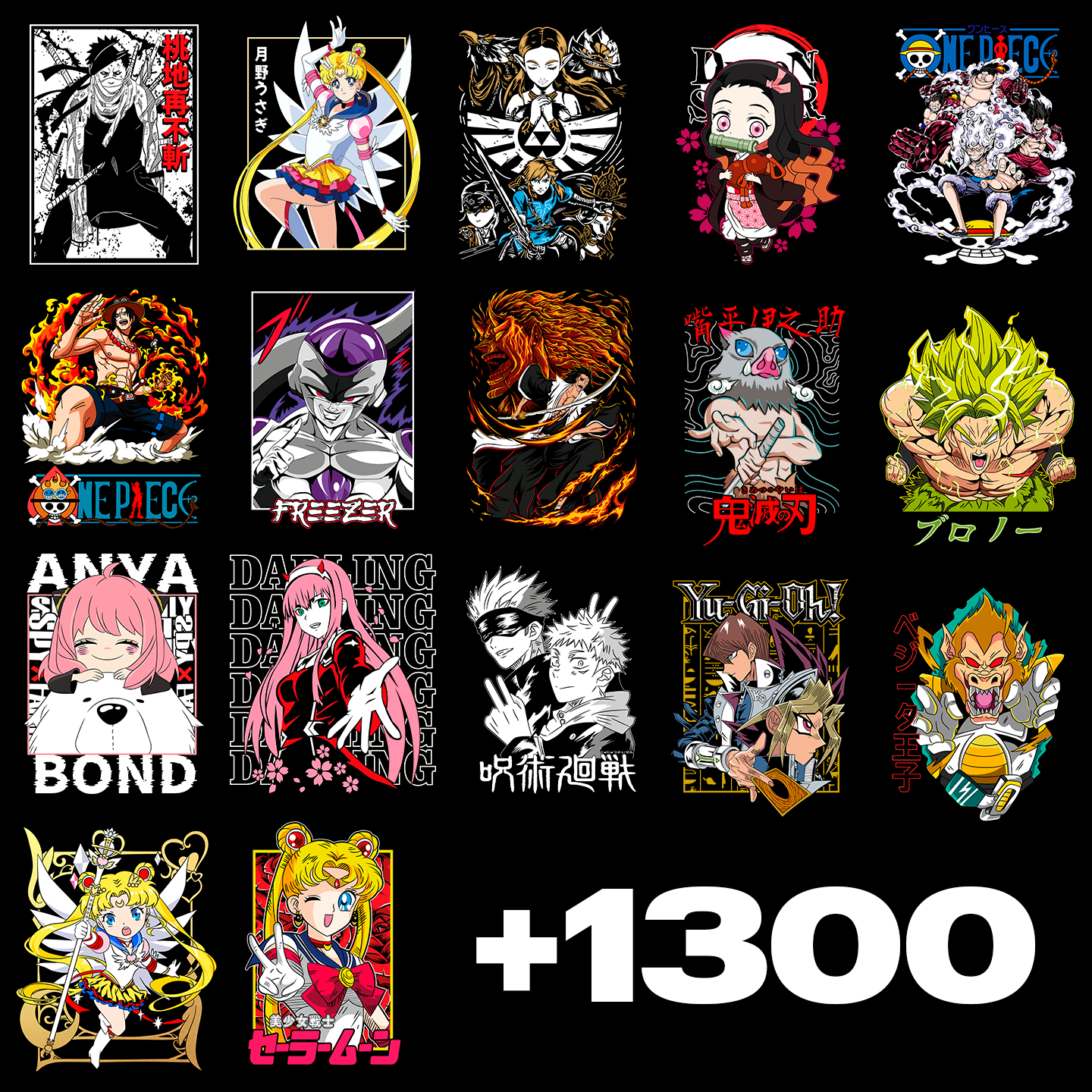 Paquete Completo +50,000 Diseños Para DTF y Sublimación